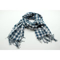 Foulards palid de tartan en coton rouge